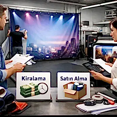 Backdrop Kiralama mı Satın Alma mı? Kurumsal Etkinlikler İçin Karar Rehberi