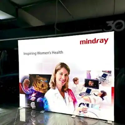 Lightbox Frame kumaş baskı değiştirilebilir LED display sistemi