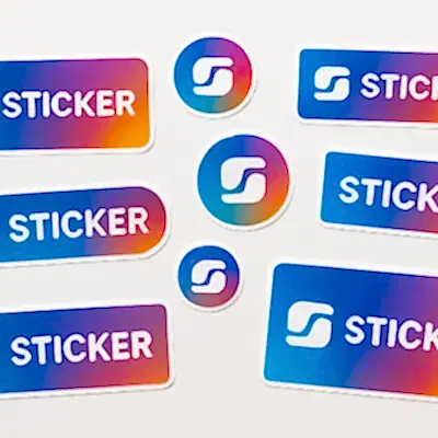 Logo ve Marka Sticker Seti