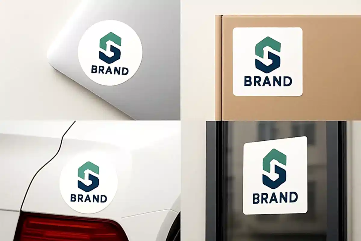 Logo ve Marka Sticker Seti