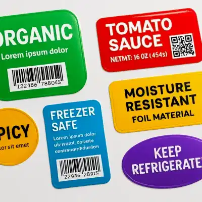 Ürün Etiketi Folyo Sticker
